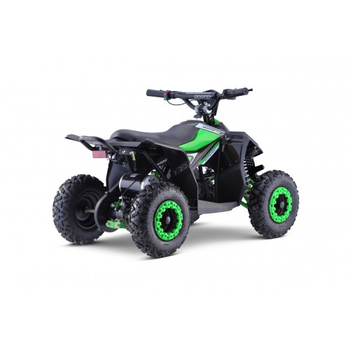 Quad E-STAR na baterii Zelená 35km/h + Bezkartáčový motor 1000W + Nafouknutá kola + Nastavení sedadla
