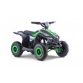 Quad E-STAR na baterii Zelená 35km/h + Bezkartáčový motor 1000W + Nafouknutá kola + Nastavení sedadla