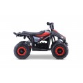 Quad E-STAR na baterii červená 35km/h + střídavý motor 1000W + nafouknutá kola + nastavení sedadla