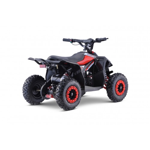 Quad E-STAR na baterii červená 35km/h + střídavý motor 1000W + nafouknutá kola + nastavení sedadla