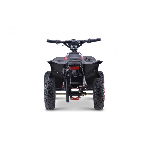 Quad E-STAR na baterii červená 35km/h + střídavý motor 1000W + nafouknutá kola + nastavení sedadla