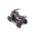Quad E-STAR na baterii červená 35km/h + střídavý motor 1000W + nafouknutá kola + nastavení sedadla