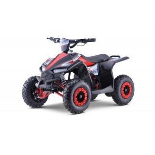 Quad E-STAR na baterii červená 35km/h + střídavý motor 1000W + nafouknutá kola + nastavení sedadla