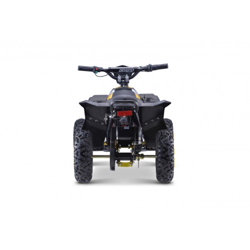 Quad E-STAR na baterii žlutá 35 km/h + střídavý motor 1000 W + nafouknutá kola + nastavení sedadla