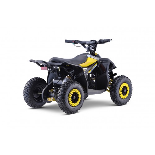 Quad E-STAR na baterii žlutá 35 km/h + střídavý motor 1000 W + nafouknutá kola + nastavení sedadla