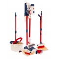 Dětská čisticí sada 6v1 3+ Interaktivní vysavač pro domácnost Robot Mop Lopata na koště