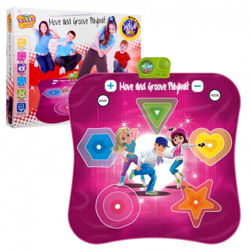 Taneční podložka „Move and Groove“ pro děti 3+ hra Rarity + světelné zvuky