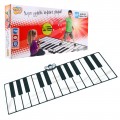 Velká hudební podložka pro děti 3+ Keyboard XXL 260x74cm + Režim nahrávání+ Kabel MP3