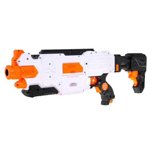 Dětská puška 8+ měkké kuličky + doplňky Zbraň hračka Fast Pioneer