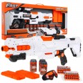 Dětská velká puška 8+ příslušenství + 48 měkkých nábojů hračka zbraň Fast Pioneer