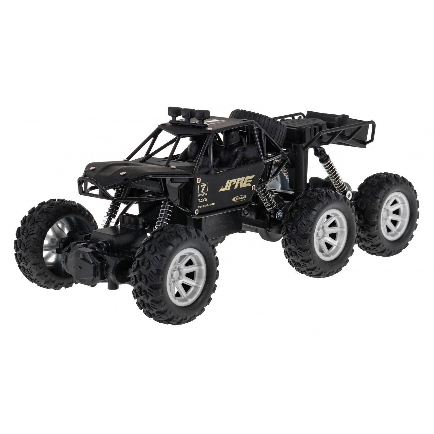Rock Explorer Metal Crawler 4x4 Dětské 8+ Dálkové ovládání 1:18 Guma 6 Koleček