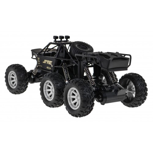 Rock Explorer Metal Crawler 4x4 Dětské 8+ Dálkové ovládání 1:18 Guma 6 Koleček