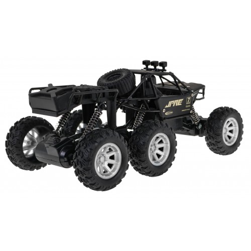 Rock Explorer Metal Crawler 4x4 Dětské 8+ Dálkové ovládání 1:18 Guma 6 Koleček
