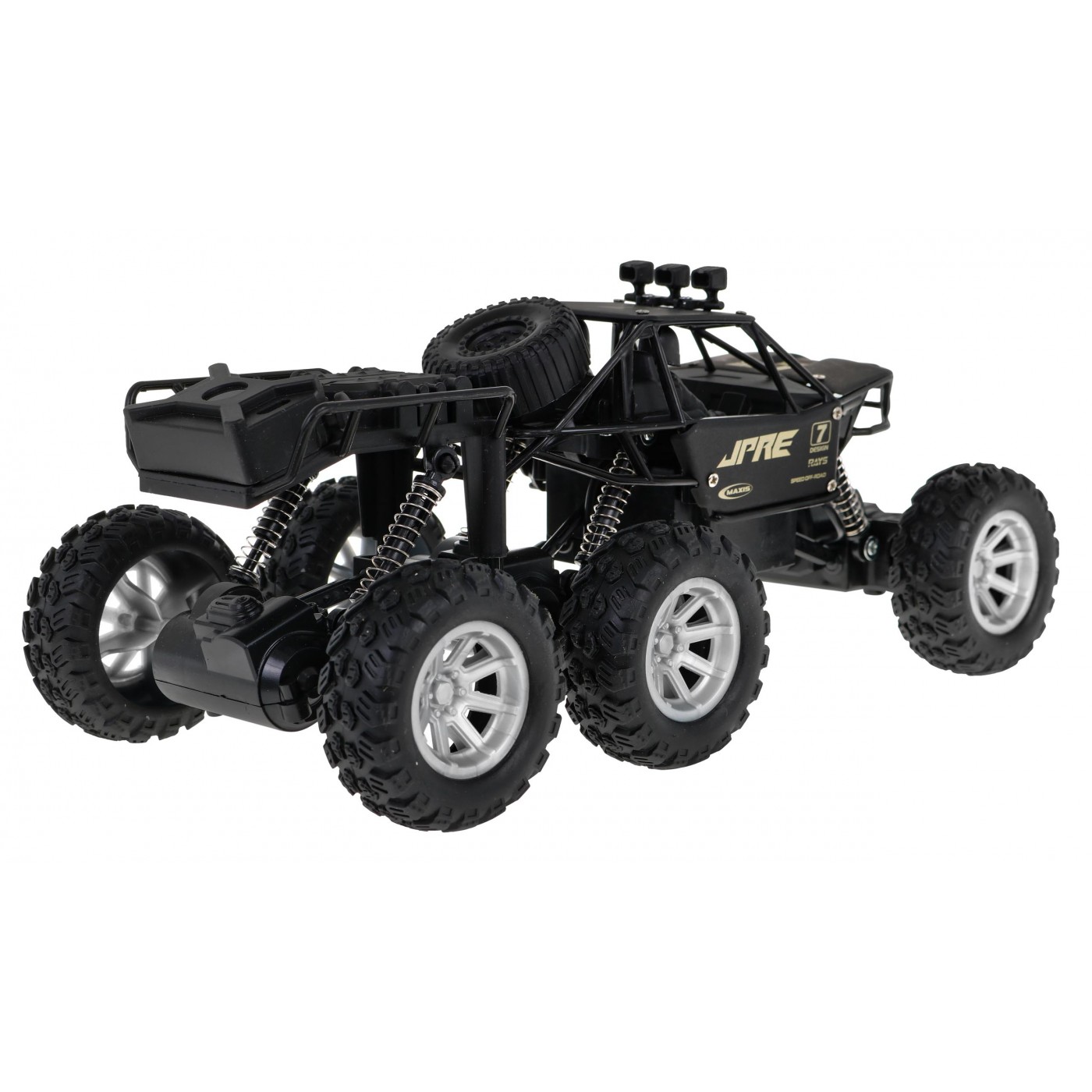 Rock Explorer Metal Crawler 4x4 Dětské 8+ Dálkové ovládání 1:18 Guma 6 Koleček