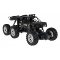 Rock Explorer Metal Crawler 4x4 Dětské 8+ Dálkové ovládání 1:18 Guma 6 Koleček