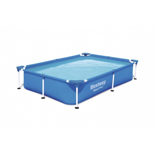 Ocelový bazén Splash Jr Steel Pro BESTWAY 221x150x43cm + opravná sada