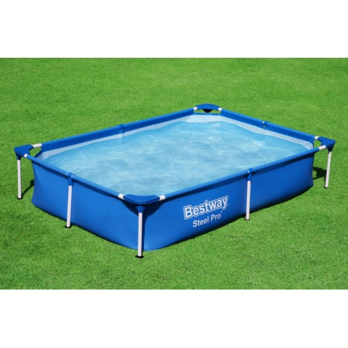 Ocelový bazén Splash Jr Steel Pro BESTWAY 221x150x43cm + opravná sada