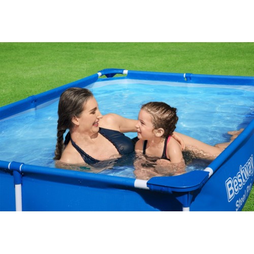 Ocelový bazén Splash Jr Steel Pro BESTWAY 221x150x43cm + opravná sada