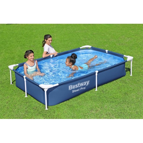 Ocelový BAZÉN SplashJr Steel Pro 221x150x43 BESTWAY + Opravárenská sada