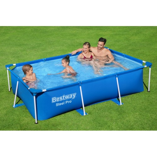 BESTWAY Jr Steel Pro Zahradní nerezový bazén 259x170x61cm
