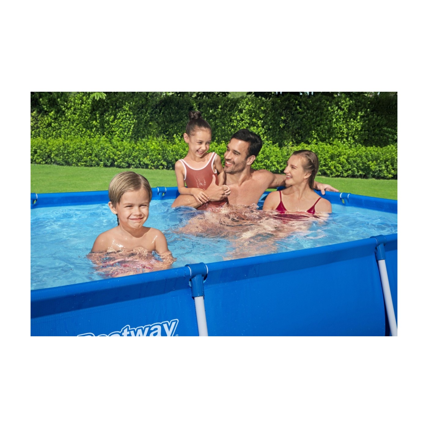 BESTWAY Jr Steel Pro Zahradní nerezový bazén 259x170x61cm