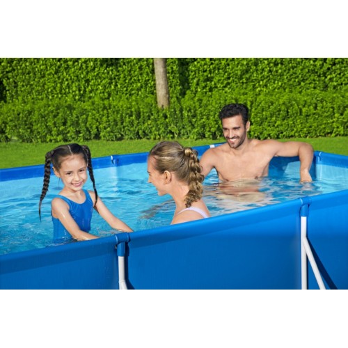 BESTWAY 3v1 Deluxe Steel Pro Steel Pool 300x201x66cm + Pumpa + Filtr