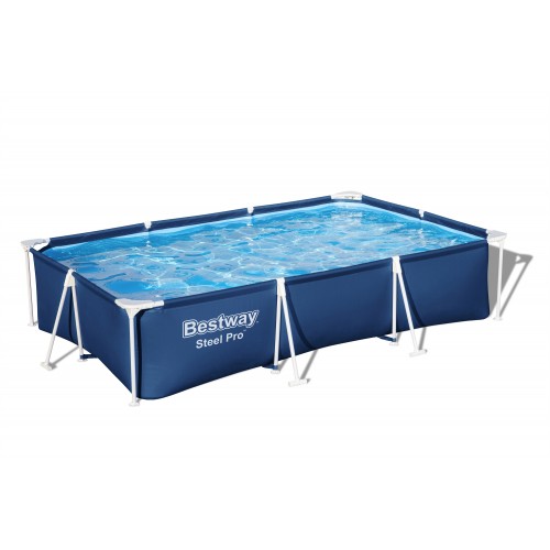 Deluxe Steel Pro Steel POOL 300X201X66 Filtr  BESTWAY 3V1 + Čerpadlo + Filtr