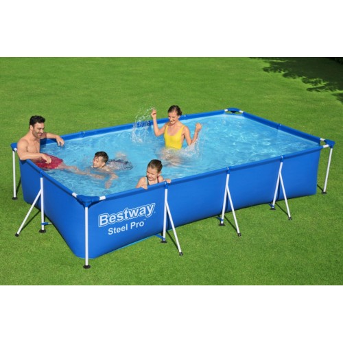 Family Steel Pro BESTWAY OCELOVÝ BAZÉN 400x211x81cm + Opravárenská sada