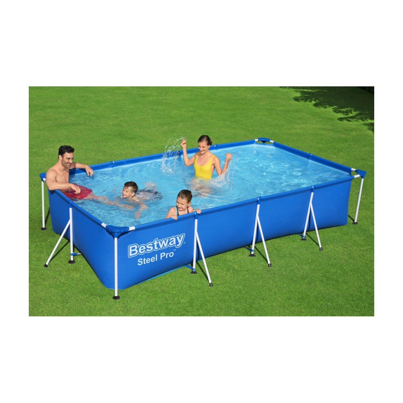 Family Steel Pro BESTWAY OCELOVÝ BAZÉN 400x211x81cm + Opravárenská sada