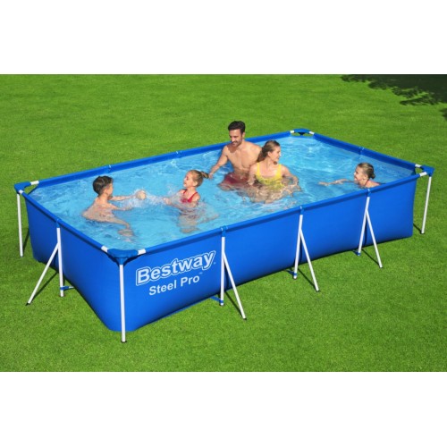 Family Steel Pro BESTWAY OCELOVÝ BAZÉN 400x211x81cm + Opravárenská sada