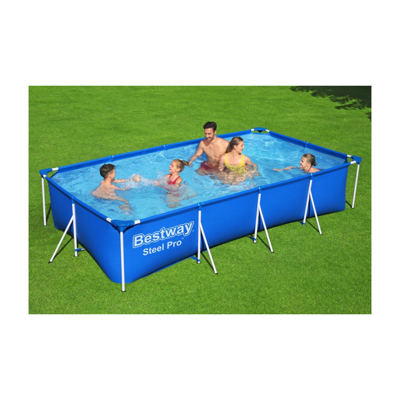 Family Steel Pro BESTWAY OCELOVÝ BAZÉN 400x211x81cm + Opravárenská sada
