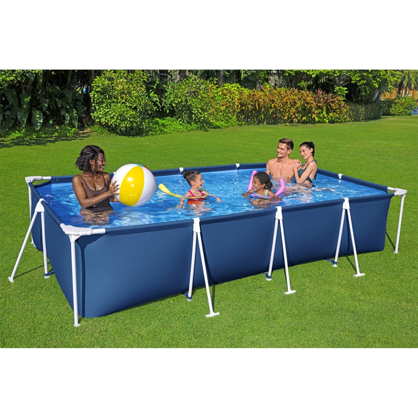rámový bazén Family Steel Pro 400X211X81 BESTWAY 3v1 + čerpadlo + filtr