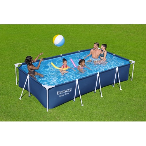 rámový bazén Family Steel Pro 400X211X81 BESTWAY 3v1 + čerpadlo + filtr