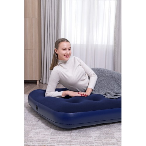 BESTWAY 188x99x22cm nafukovací cestovní matrace na spaní + opravná sada