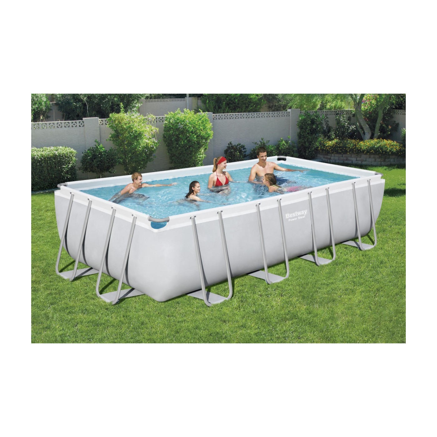 BESTWAY 6v1 rámový bazén Power Steel 549x274x122 18x9FT + pískové čerpadlo