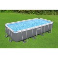 Elektrický ocelový rám bazén 549x274x122 18x9FT BESTWAY 6v1 + pískové čerpadlo