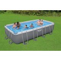 Elektrický ocelový rám bazén 549x274x122 18x9FT BESTWAY 6v1 + pískové čerpadlo