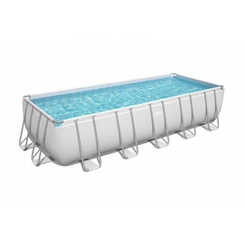 BESTWAY 640x274x132cm 21x9FT 6v1 rámový bazén Power Steel + pískové čerpadlo