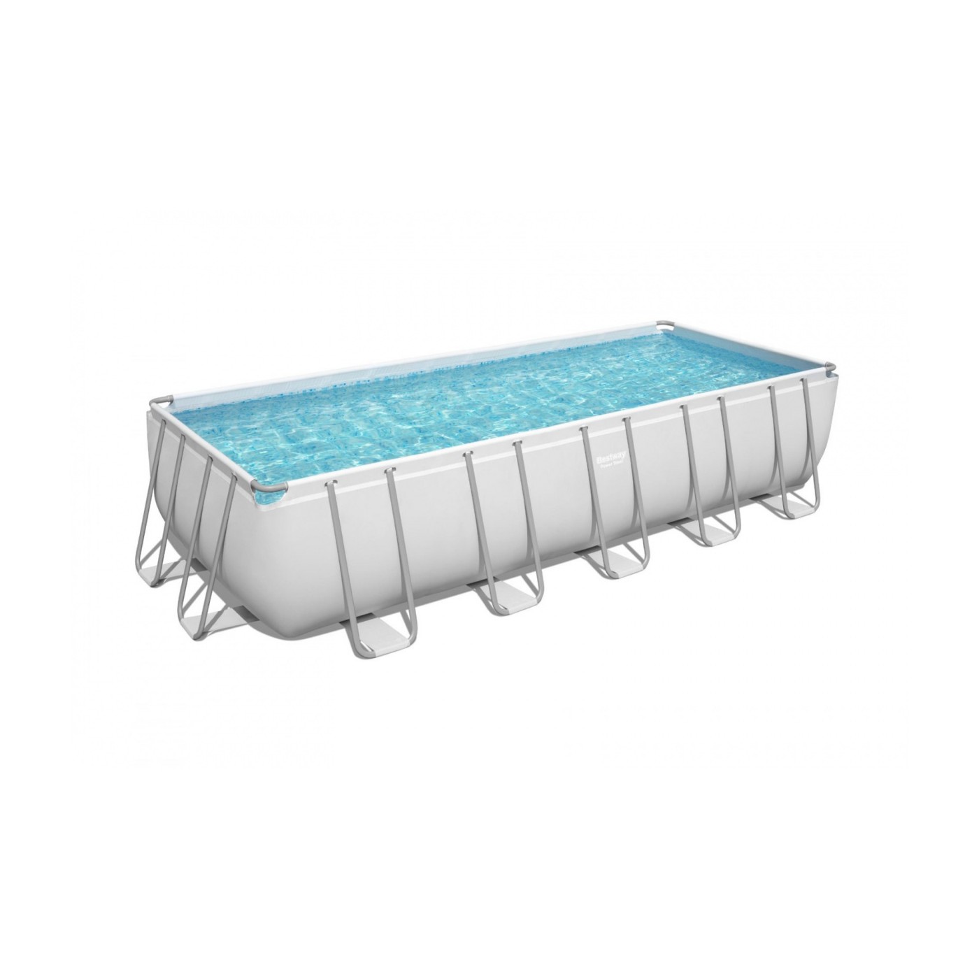 BESTWAY 640x274x132cm 21x9FT 6v1 rámový bazén Power Steel + pískové čerpadlo