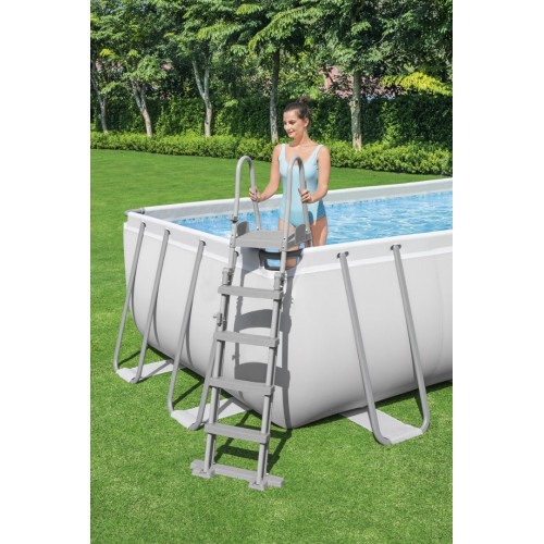 BESTWAY 640x274x132cm 21x9FT 6v1 rámový bazén Power Steel + pískové čerpadlo