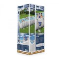 BESTWAY 640x274x132cm 21x9FT 6v1 rámový bazén Power Steel + pískové čerpadlo