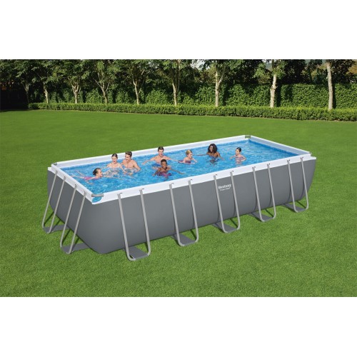 rámový bazén Power Steel 640x274x132 21x9FT BESTWAY 6v1 + Pískové čerpadlo