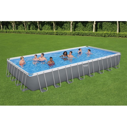 rámový bazén Power Steel 956x488x132 31x16FT BESTWAY 6v1 + Pískové čerpadlo