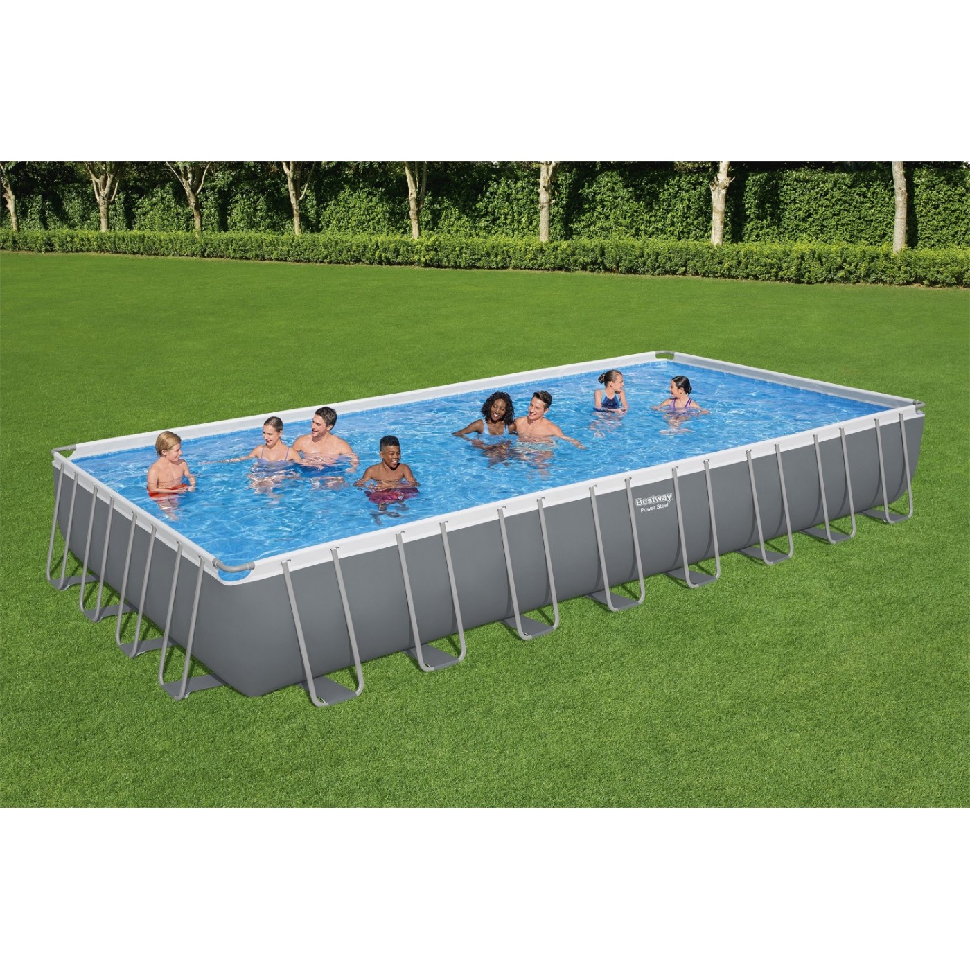 rámový bazén Power Steel 956x488x132 31x16FT BESTWAY 6v1 + Pískové čerpadlo