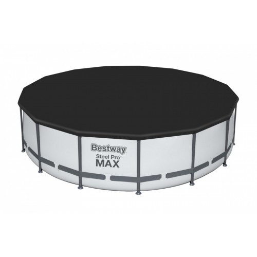 Steel Pro MAX 457x107 15 stop ocelový BAZÉN ŠEDÝ BESTWAY 5v1 + příslušenství