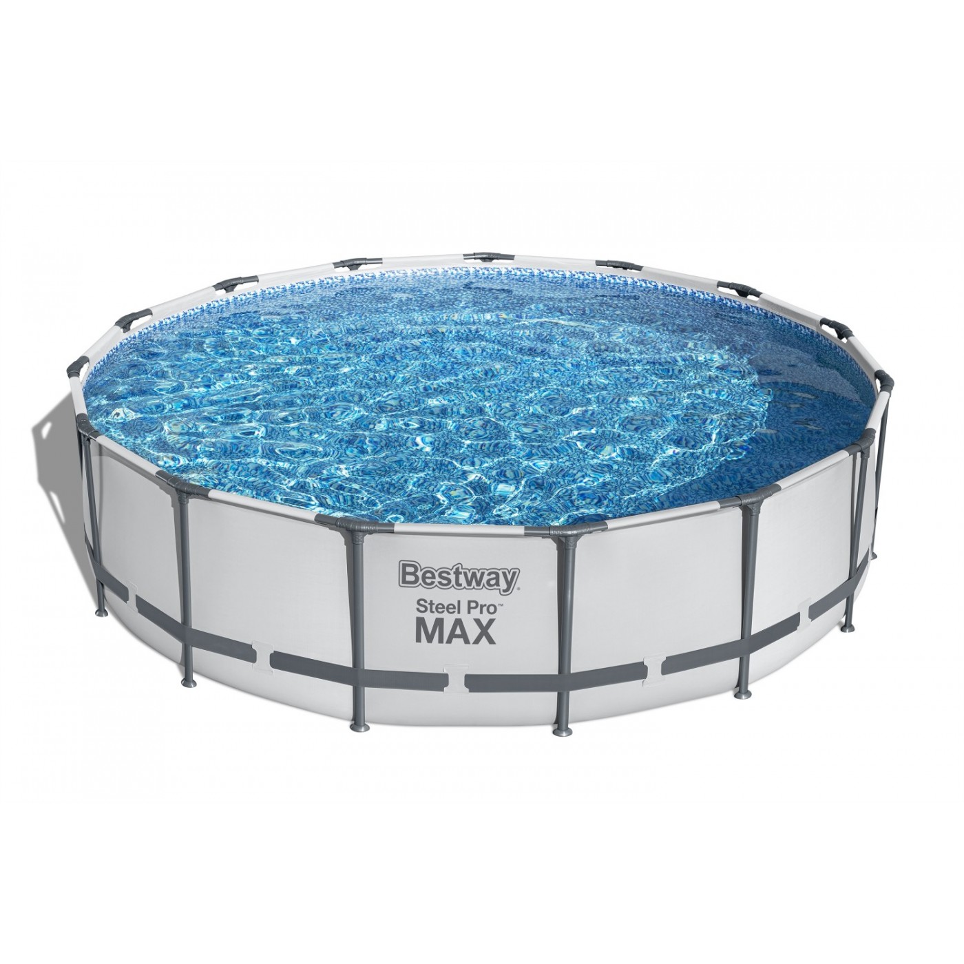 Steel Pro MAX 457X107 15 stop BESTWAY 5v1 Rack Bazénové čerpadlo Žebříkový kryt