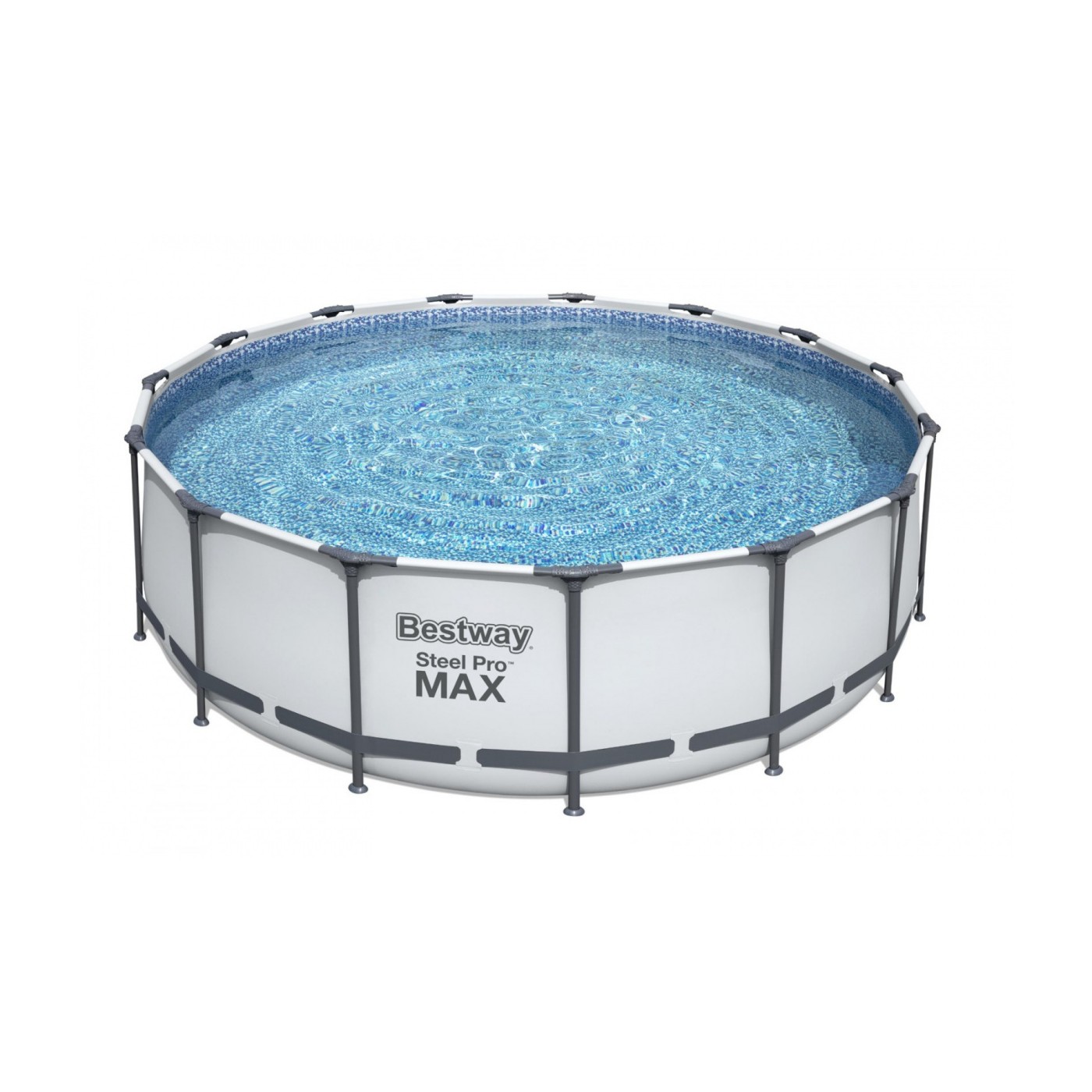 Steel Pro MAX 5in1 Rack POOL BESTWAY 457X122CM 15ft + Filtr pumpa + Doplňky