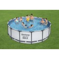 Steel Pro MAX 5in1 Rack POOL BESTWAY 457X122CM 15ft + Filtr pumpa + Doplňky