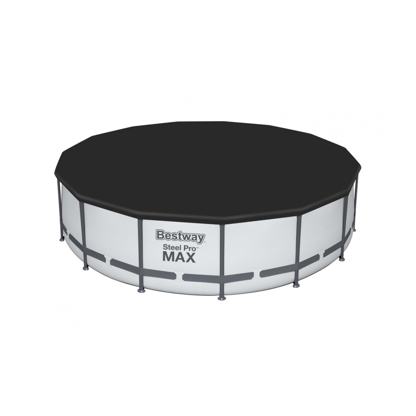 Steel Pro MAX 5in1 Rack POOL BESTWAY 457X122CM 15ft + Filtr pumpa + Doplňky