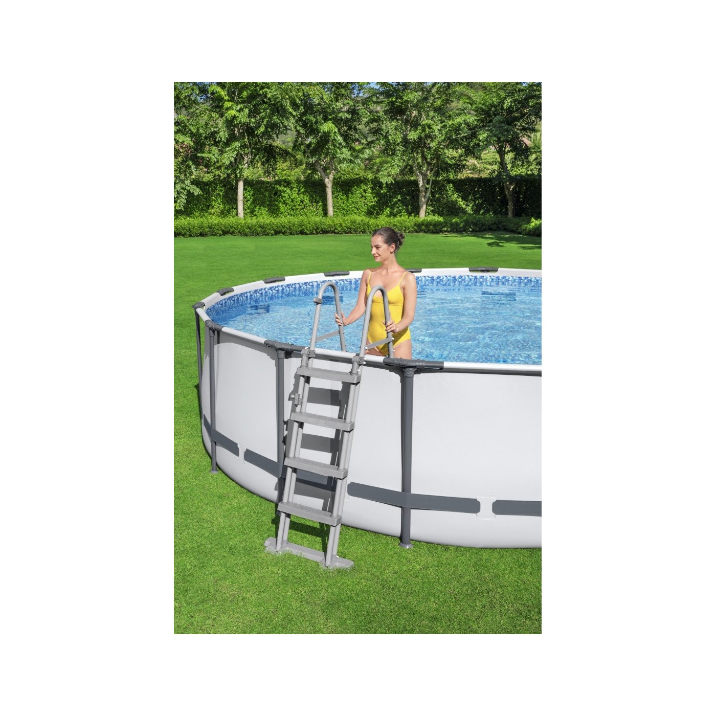 Steel Pro MAX 5in1 Rack POOL BESTWAY 457X122CM 15ft + Filtr pumpa + Doplňky